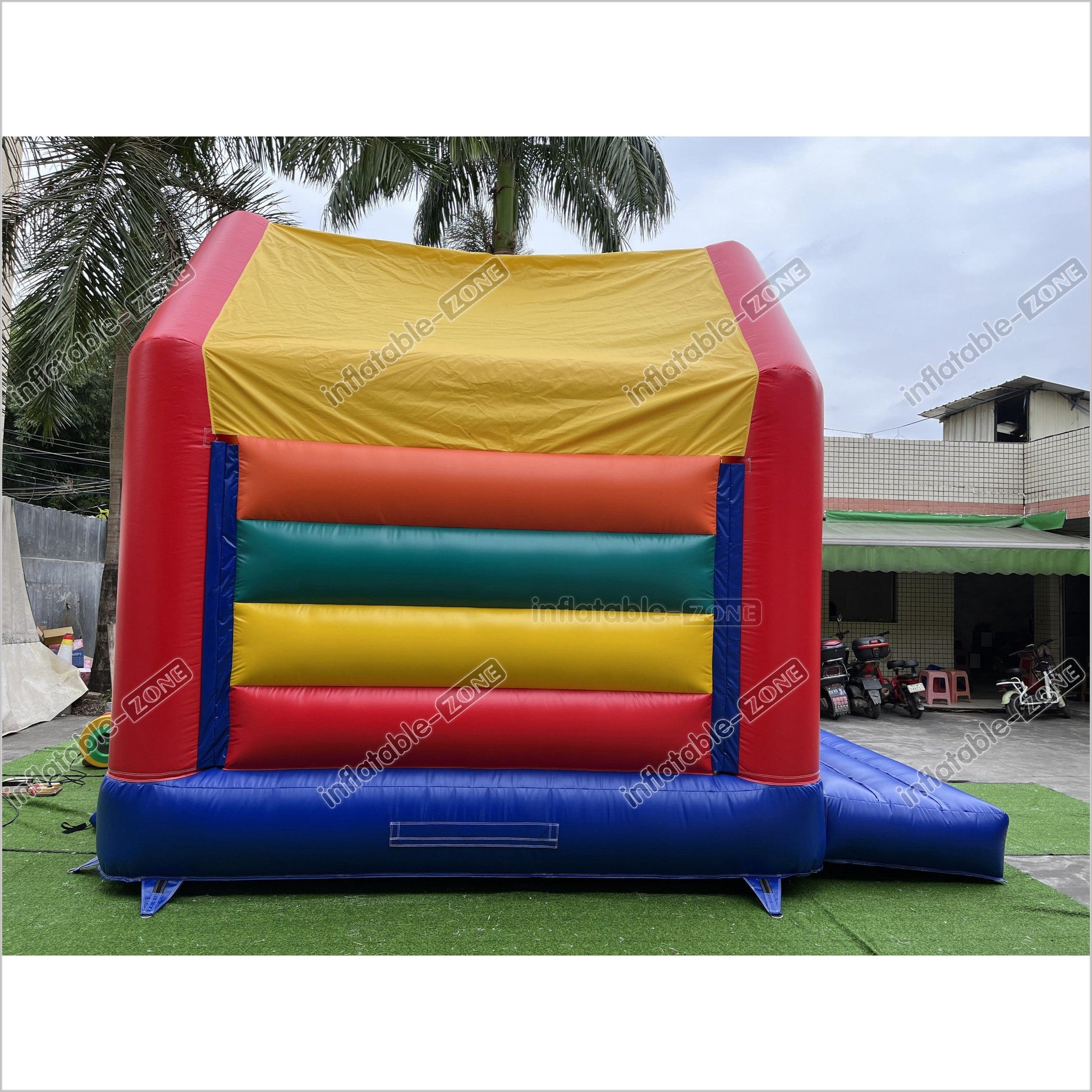 Inflatable Colorful Bounce House Jumping Bouncer Price Best Bouncy Castle For Kids Party - Inflatable-Zone