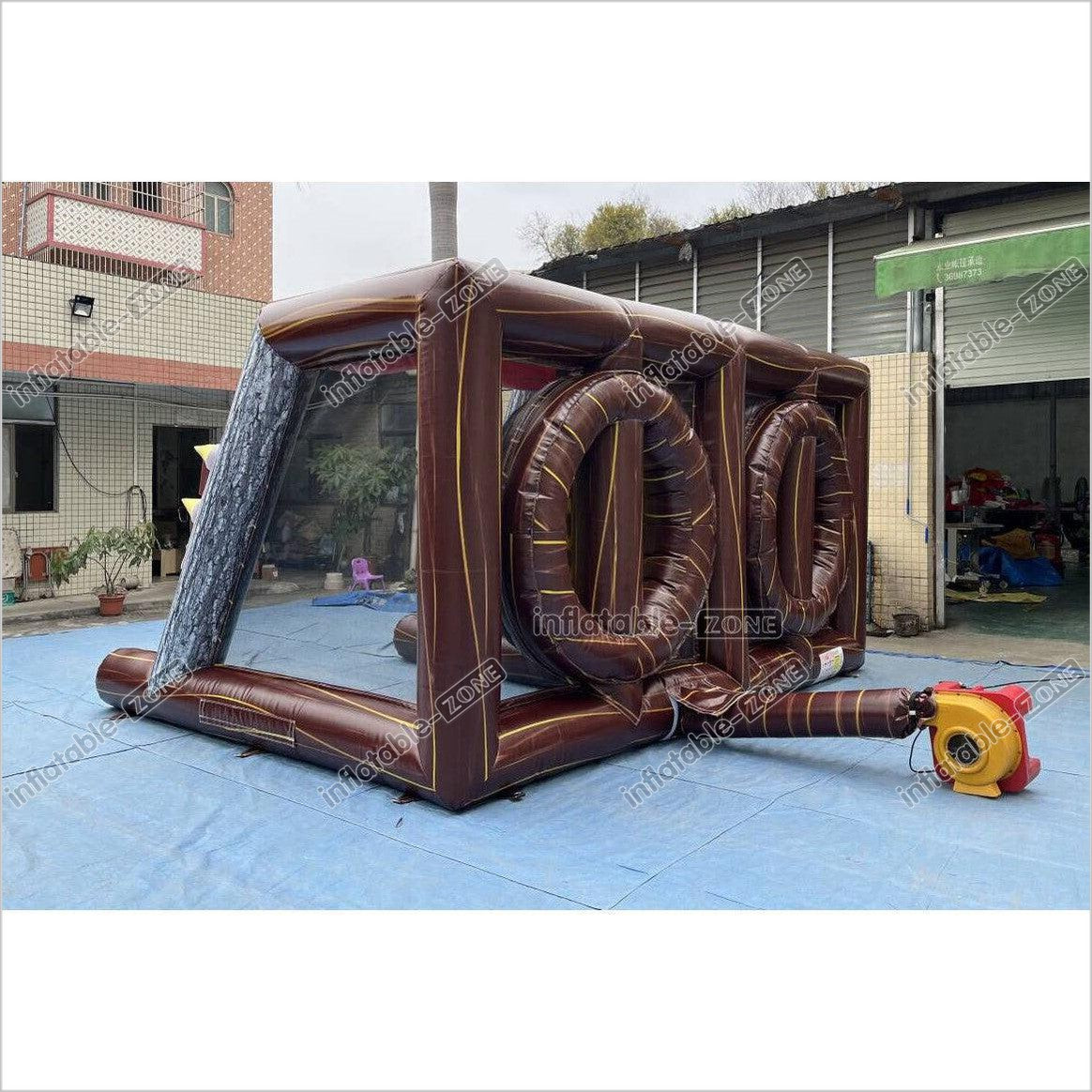 Fun Play Equipment Inflatable Axe Throwing Inflatable Sports Games For Kids And Adults - Inflatable-Zone