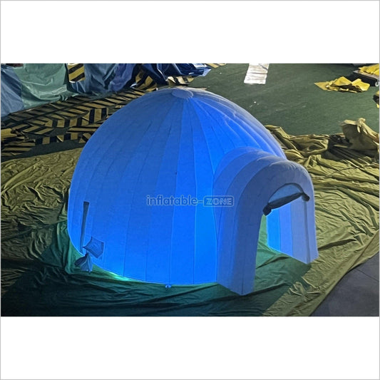 Commercial Inflatable Club With LED Lights Inflatable Igloo Dome Party Tent For Outdoor Advertising Event - Inflatable-Zone