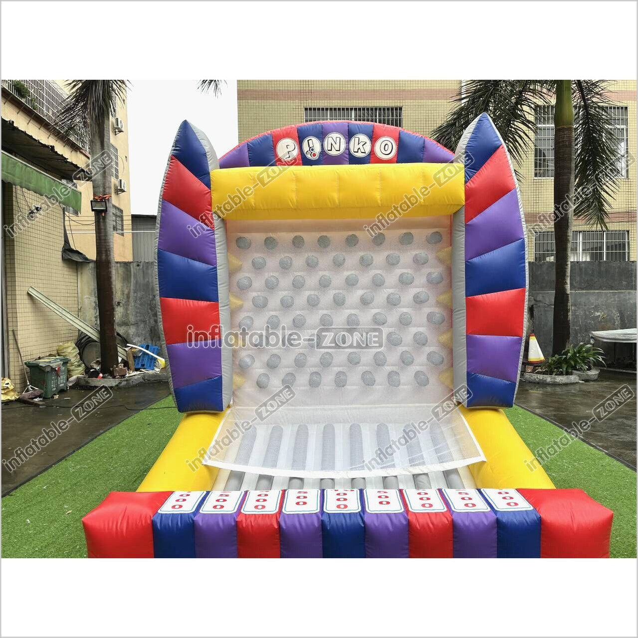 Commercial Inflatable Interactive Plinko Game Super Plinko Challenge Game Inflatable Event Equipment For Outdoor Fun - Inflatable-Zone