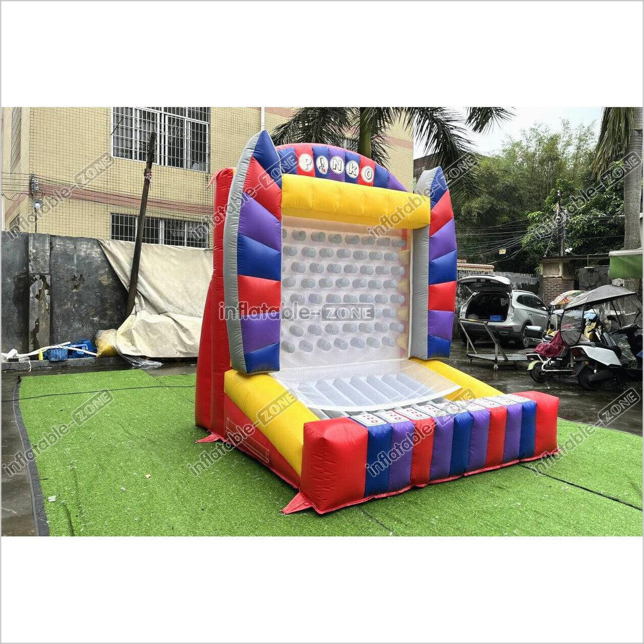 Commercial Inflatable Interactive Plinko Game Super Plinko Challenge Game Inflatable Event Equipment For Outdoor Fun - Inflatable-Zone