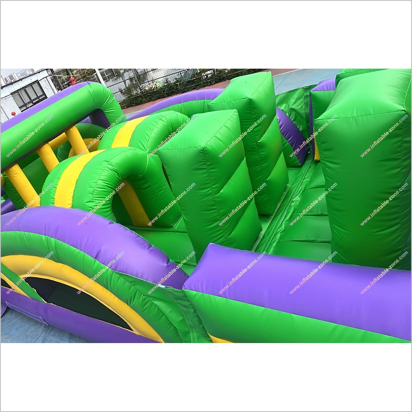 Race Games Challenge Commercial Radical Run Obstacle Course Entertainment Event Inflatable Obstacle Course For Adults
