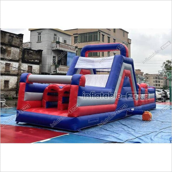 Funny Large Obstacle Sports Kids Play Inflatable Party Outdoor Playground Inflatable Obstacle Course - Inflatable-Zone