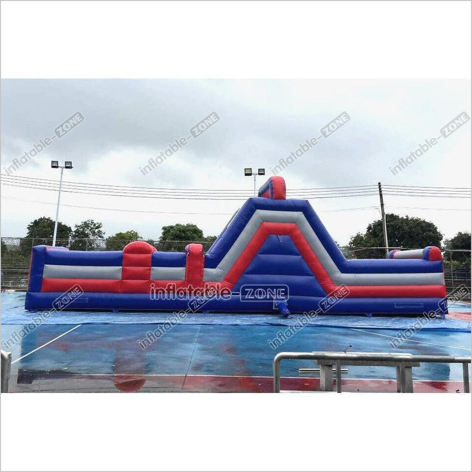 Funny Large Obstacle Sports Kids Play Inflatable Party Outdoor Playground Inflatable Obstacle Course - Inflatable-Zone