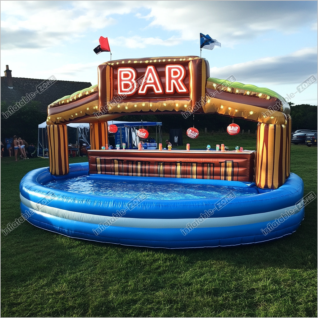 Fun Water Games Inflatable Pool Bar Price Bar By The Pool Sunnylife Inflatables Pool Table And Bar Near Me - Inflatable-Zone