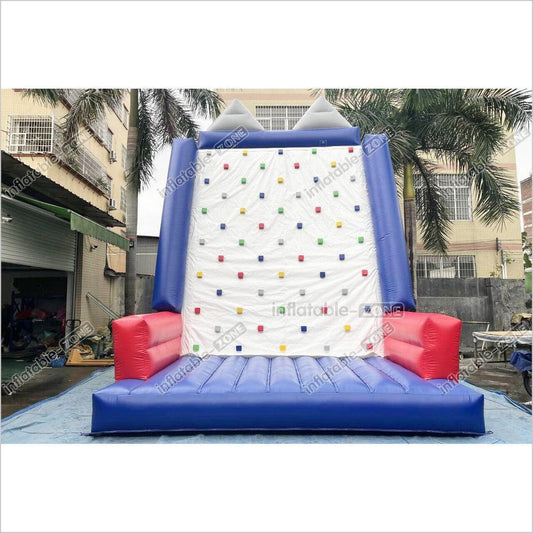 Large Inflatable Sport Climb Wall Mattress Outdoor Playground Equipment Toys Kids Inflatable Rock Climbing Game - Inflatable-Zone