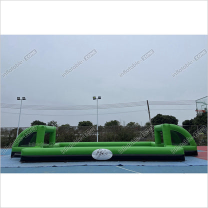 Giant Inflatable Soap Football Pitch Playground Soccer Field For Outdoor Sport And Play - Inflatable-Zone