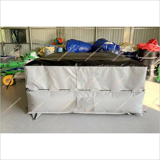 Inflatable Stunt Bag Jump Airbag Best Trampoline Park Near Me Blow Up Landing Pad Soft Cover - Inflatable-Zone