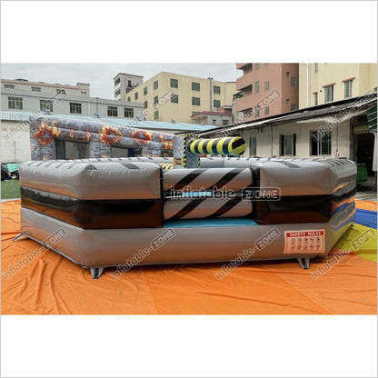 Outdoor Adult Kids Inflatable Sweeper Eliminator Wipeout Toxic Meltdown Machine Inflatable Game - Inflatable-Zone