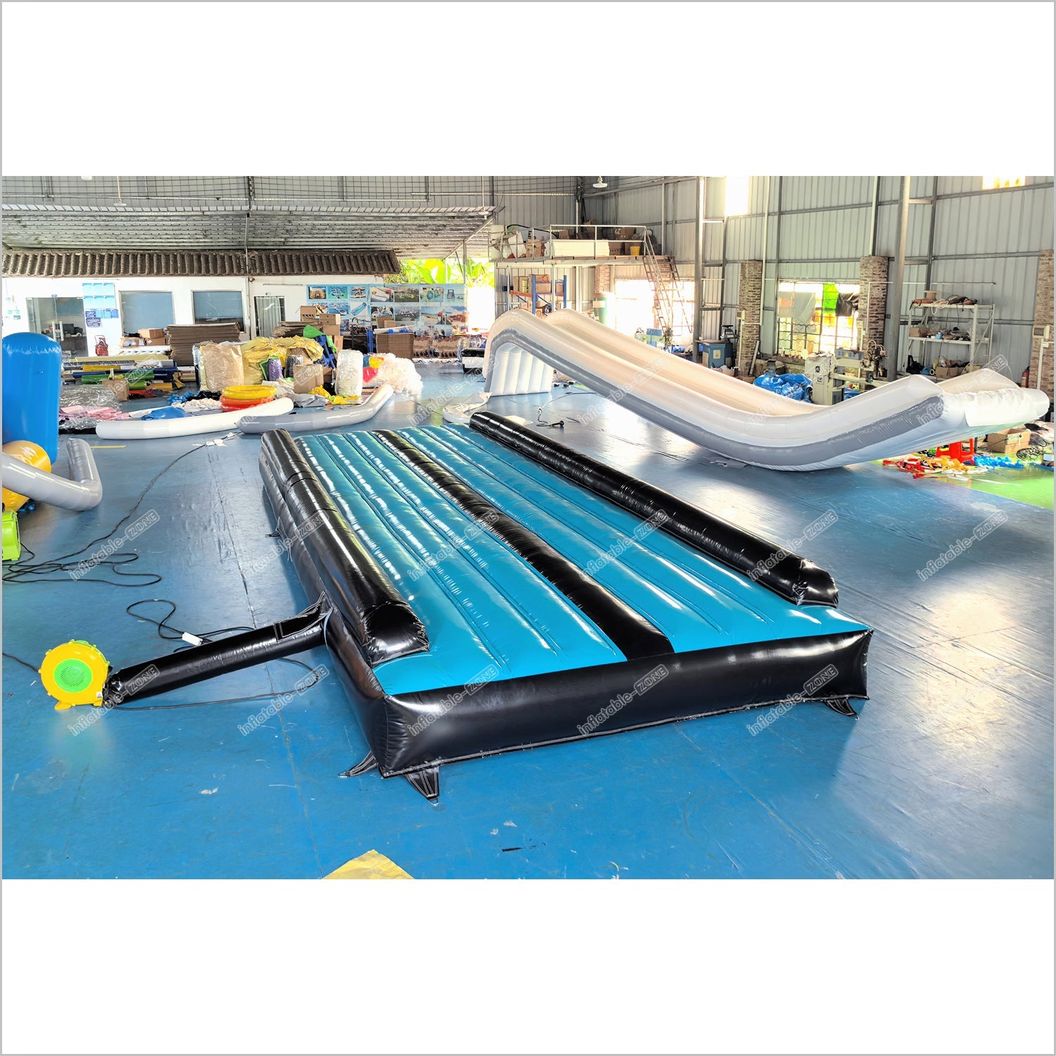 Long Tumble Track Trampoline Gymnastic Tumble Mat Soft Play Inflatables Air Mattress For Tumbling - Inflatable-Zone