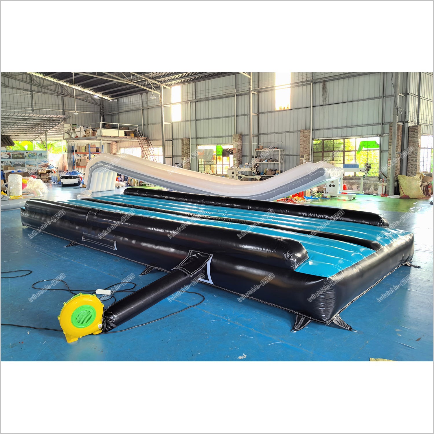 Long Tumble Track Trampoline Gymnastic Tumble Mat Soft Play Inflatables Air Mattress For Tumbling - Inflatable-Zone