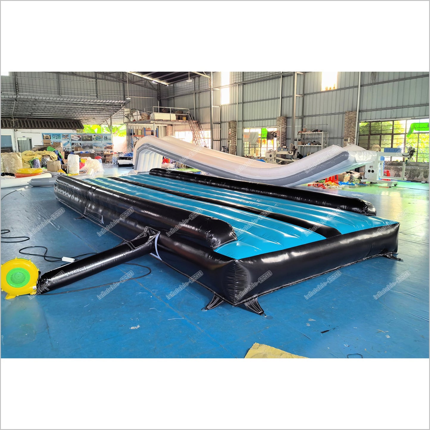 Long Tumble Track Trampoline Gymnastic Tumble Mat Soft Play Inflatables Air Mattress For Tumbling - Inflatable-Zone