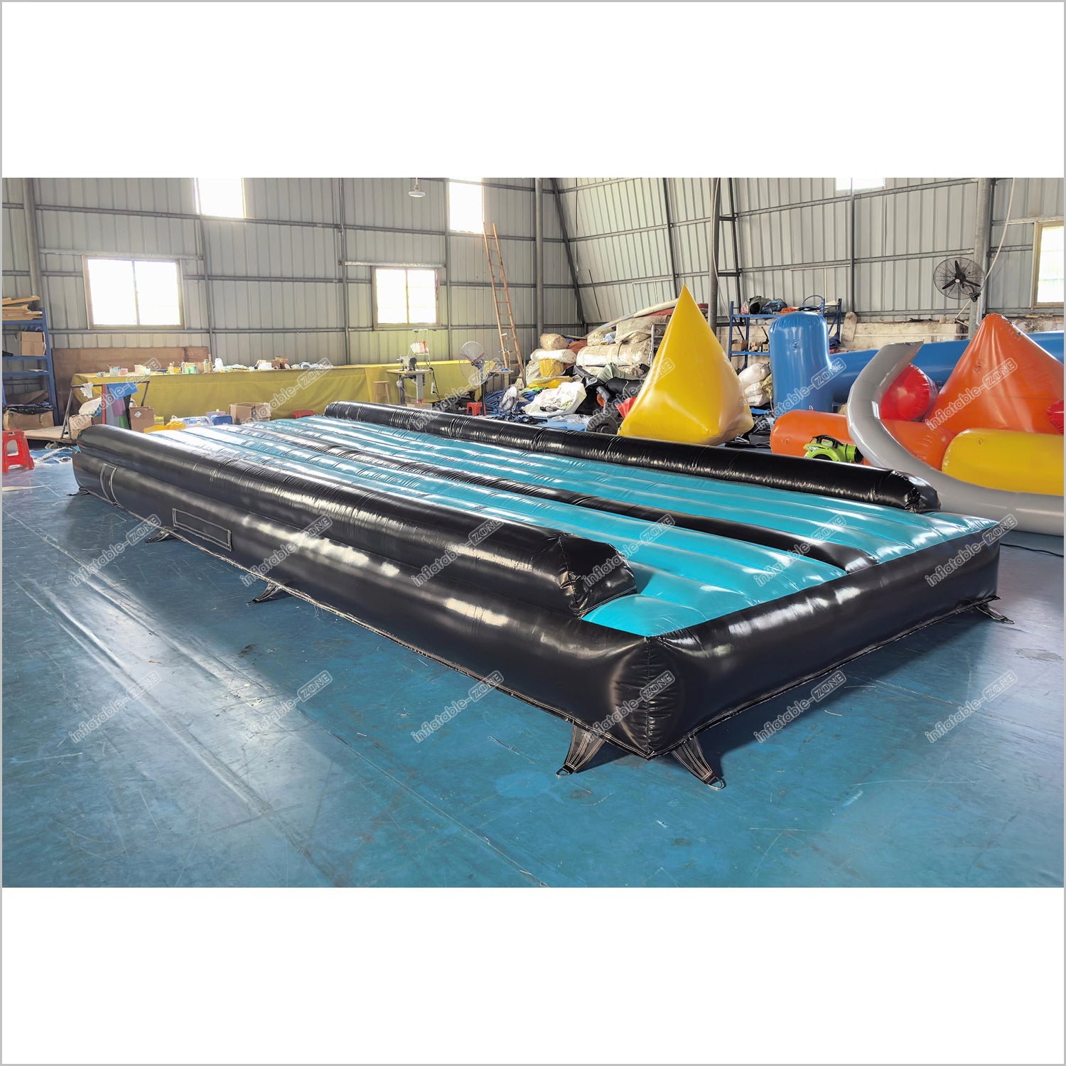 Long Tumble Track Trampoline Gymnastic Tumble Mat Soft Play Inflatables Air Mattress For Tumbling - Inflatable-Zone