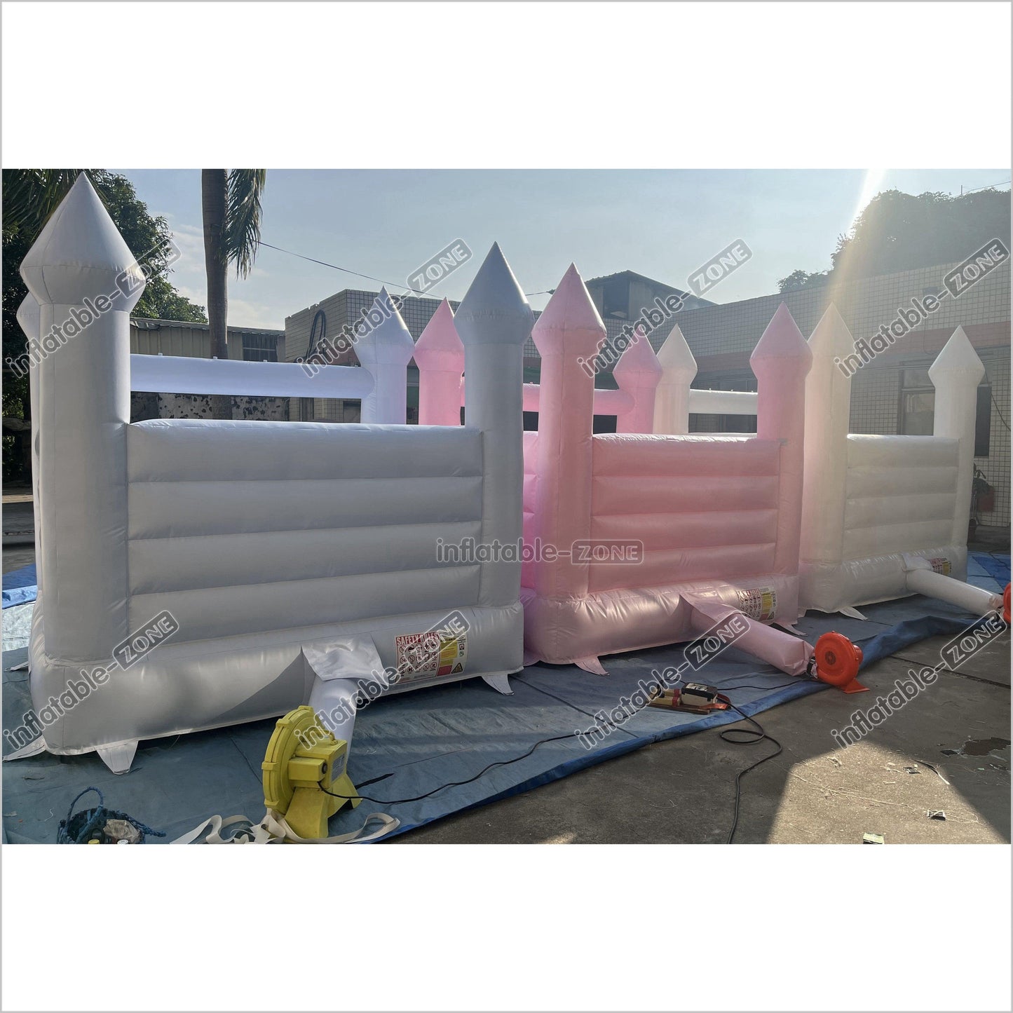 Mini Bounce House Commercial Inflatable Bouncer Jumping Bouncy Castle Soft Play For Kids - Inflatable-Zone