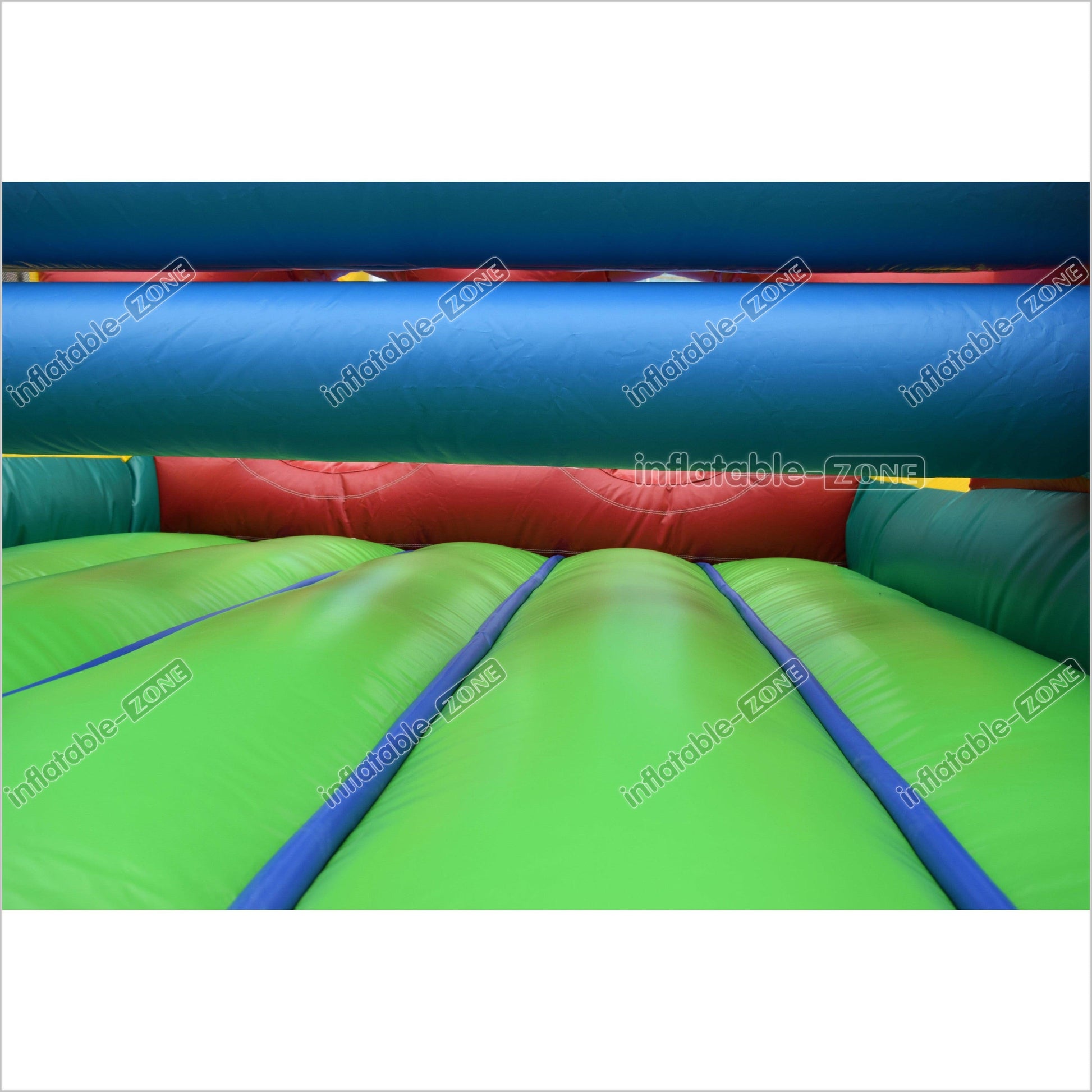 Commercial Bounce House Obstacle Course Outdoor Inflatable Assault Course Moonwalk Obstacle Course Rental - Inflatable-Zone