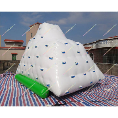 Party Island Floating Inflatable Iceberg Water Park Inflatables Iceberg Climbing Wall - Inflatable-Zone