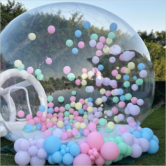 Big Bubble Tent Single Tunnel Inflatable Bubble House Bubble Dome Tent - Inflatable-Zone