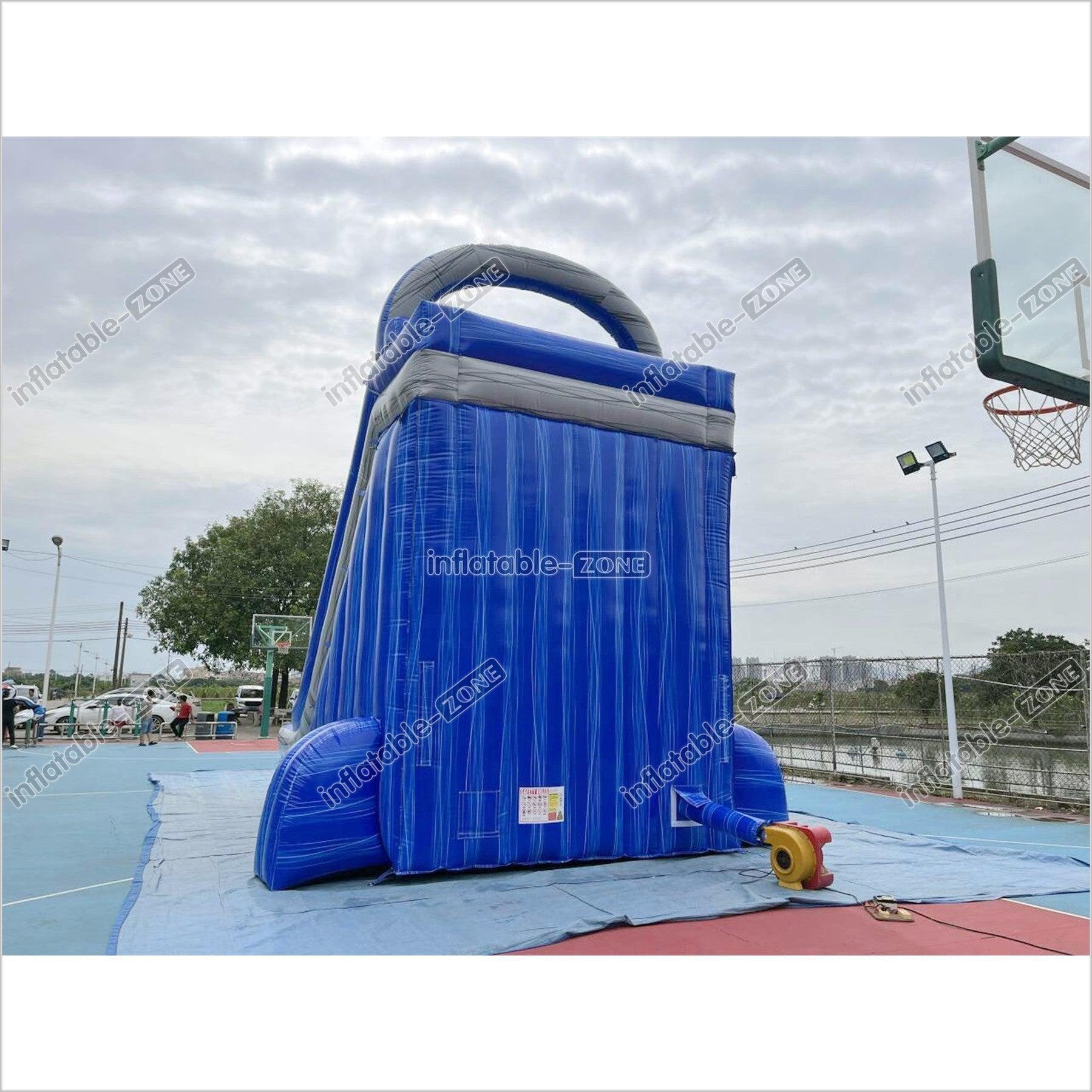 Commercial Blow Up Water Slides, Inflatable Water Slide For Swimming Pool - Inflatable-Zone