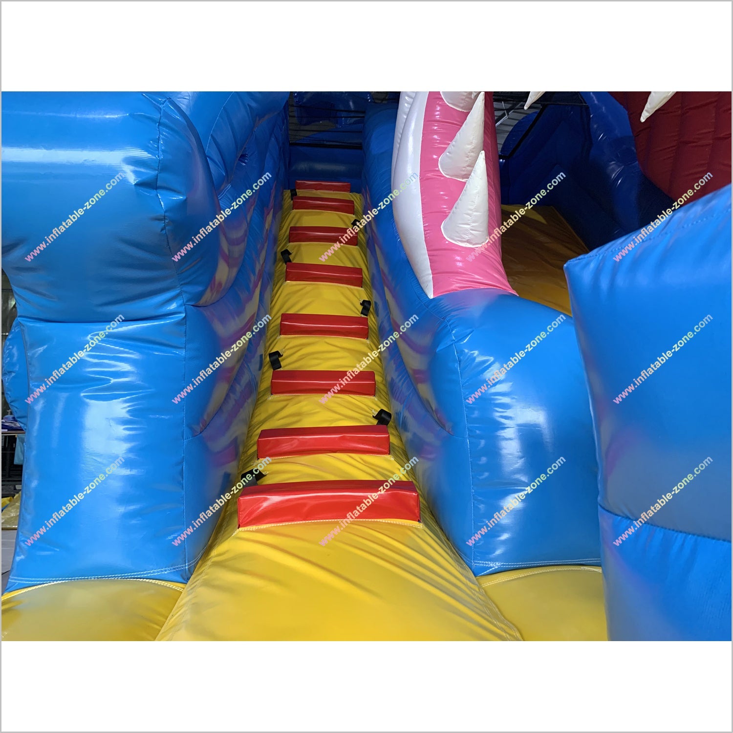 Shark Escape Inflatable Slide Hire Commercial Indoor Playground Equipment Large Bouncy Castle With Slide - Inflatable-Zone