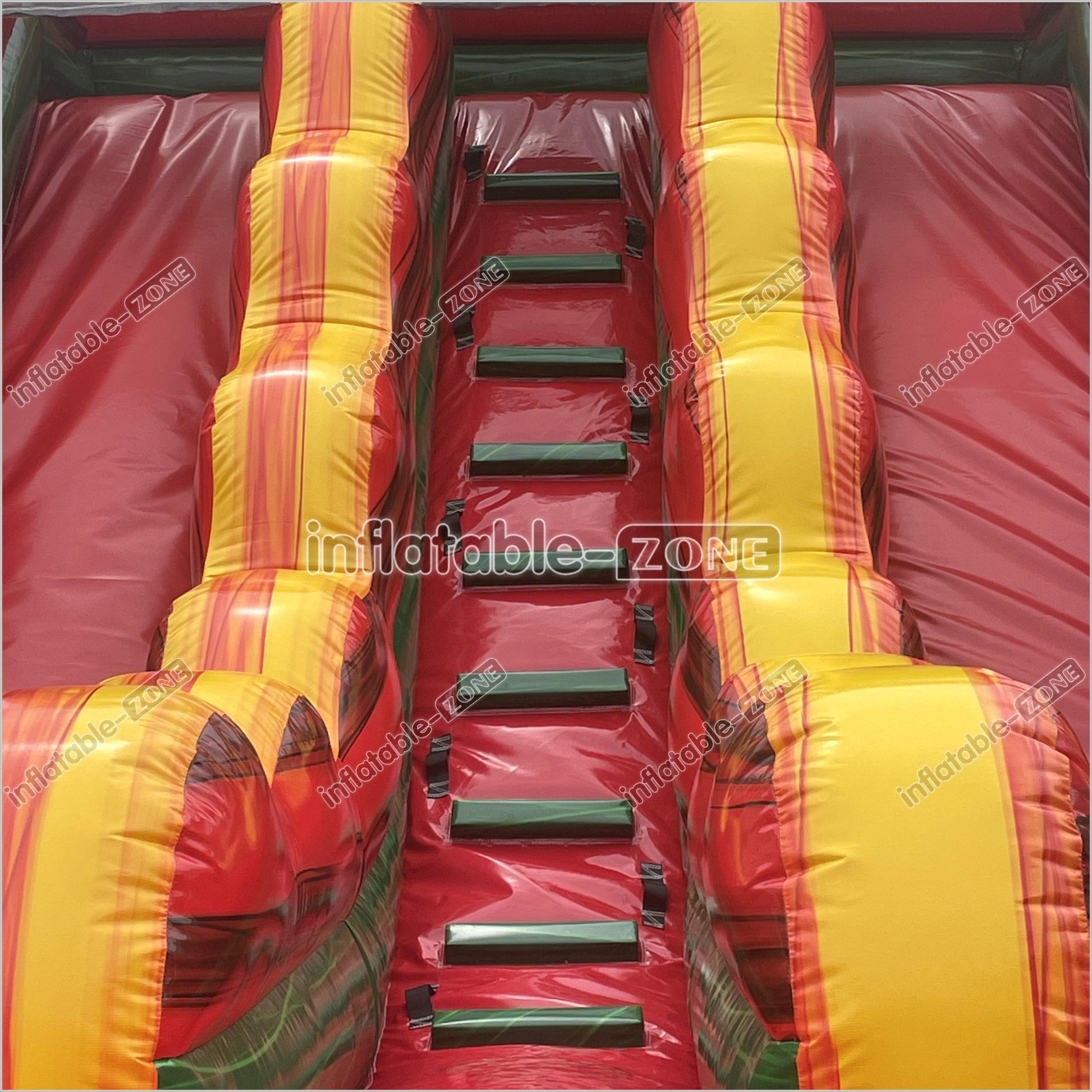 Sunny Fun Inflatable Water Slide Commercial Grade Inflatable Double Water Slide With Splash Pool - Inflatable-Zone