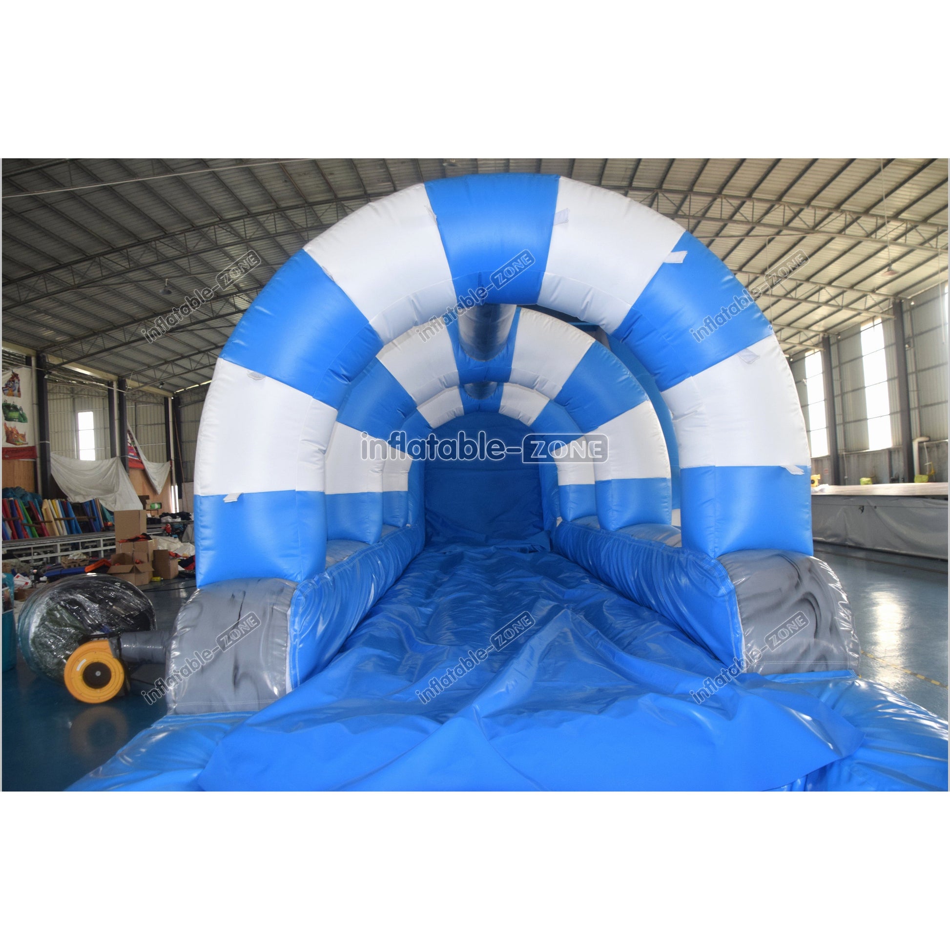 Super Long Water Slide Inflatable Water Jumper Commercial Inflatable Slip And Slide With Pool - Inflatable-Zone