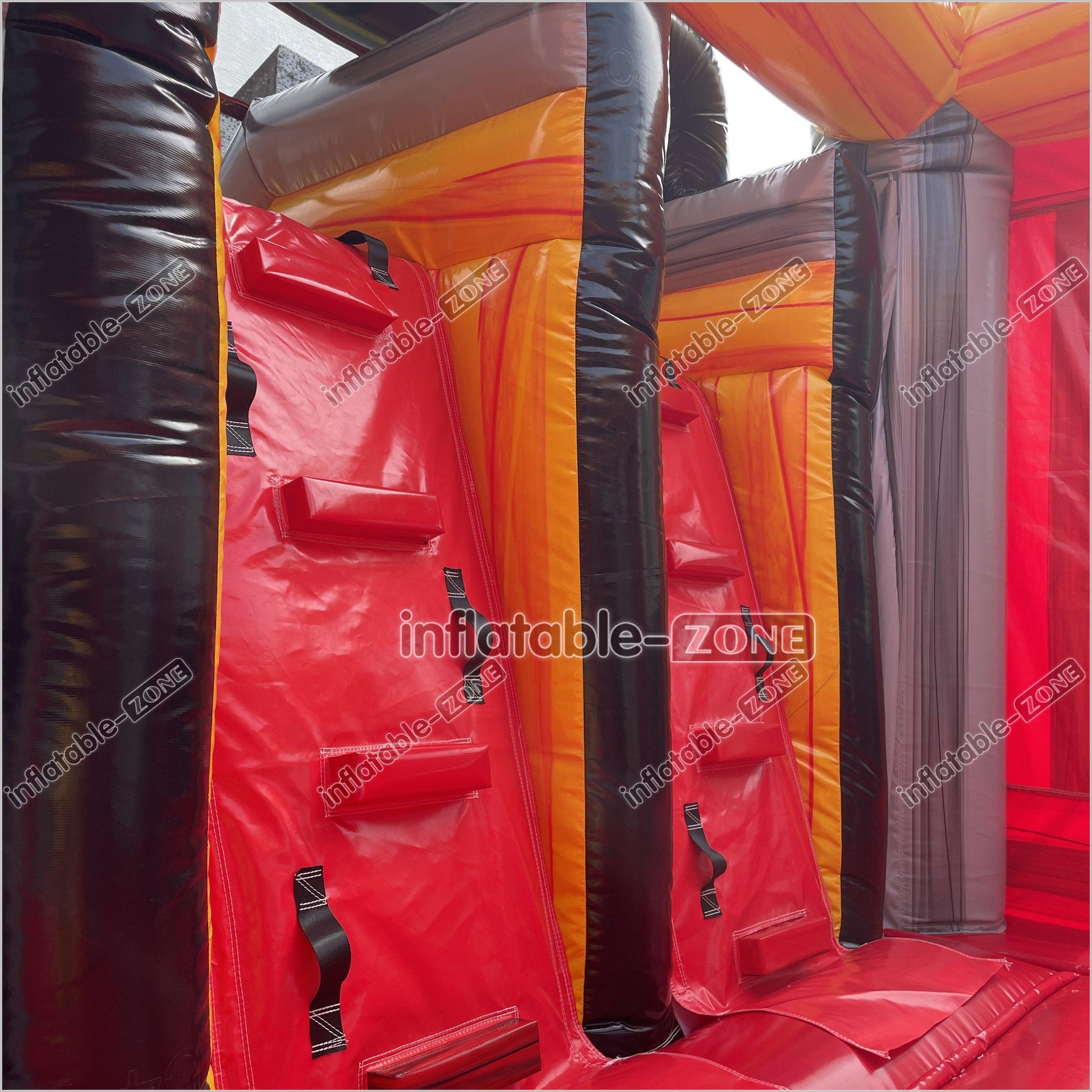 Outdoor Inflatable 3D Monster Truck Bounce Slide Combo Inflatable Jump House Bouncy Castle Double Slide - Inflatable-Zone