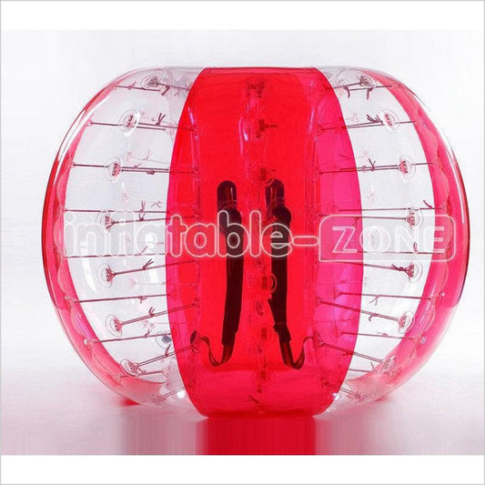 1.5M Buble Foot,Bubble Ball Game,Bumper Soccer-Red Flower - Inflatable-Zone