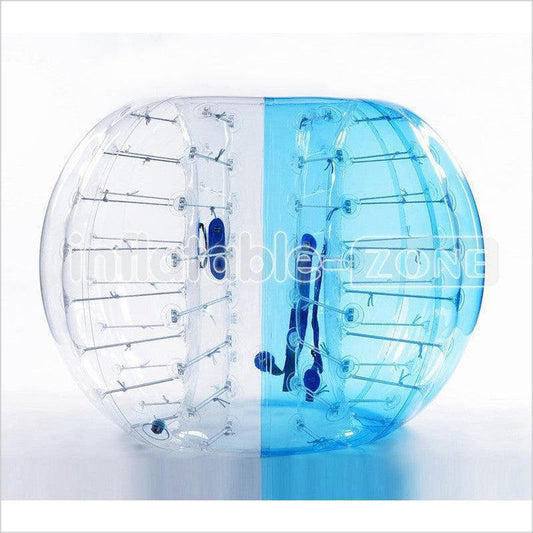 1.5M Bubble Soccer Mieten,Human Inflatable Bumper Bubble Balls-Half Blue - Inflatable-Zone