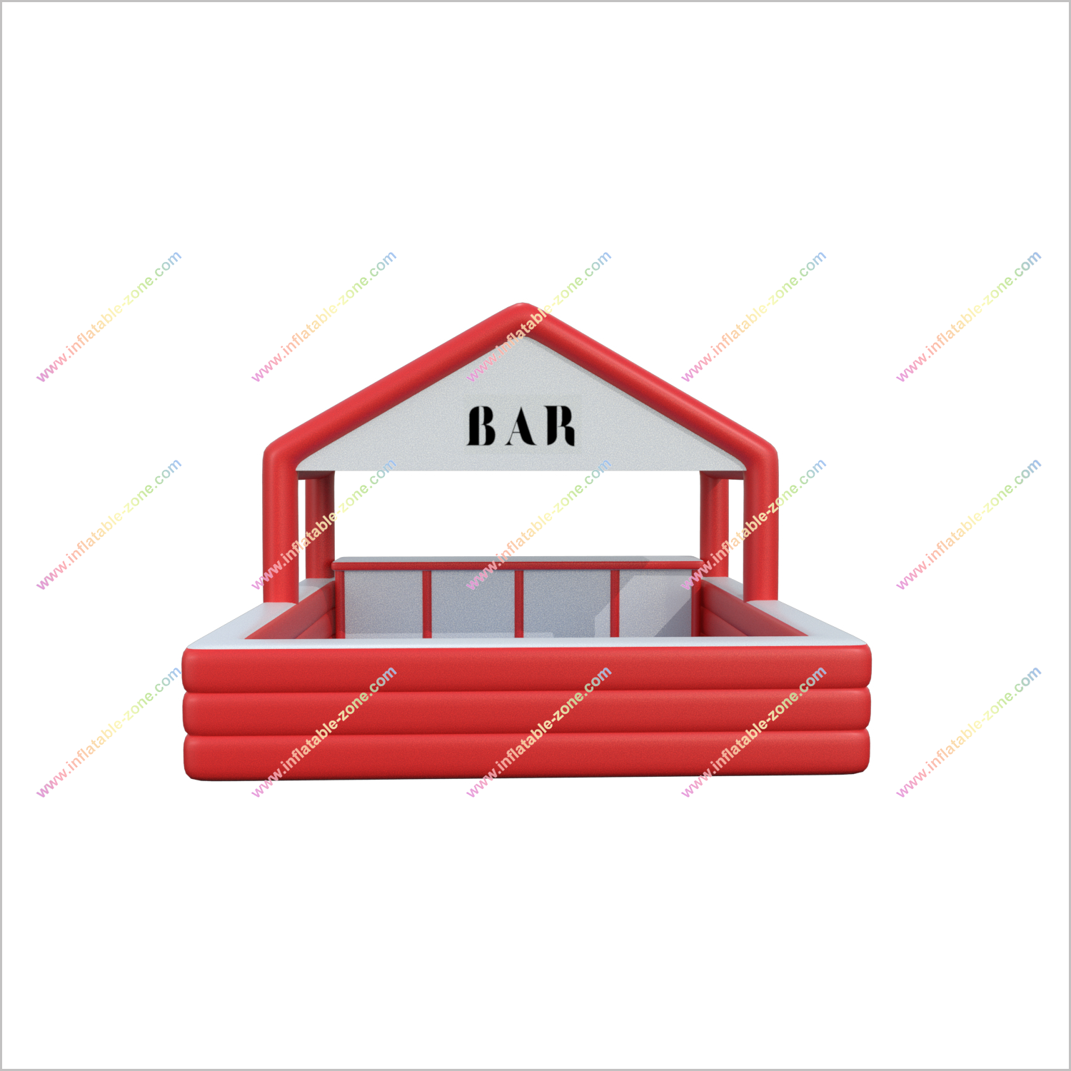 Inflatable Floating Pool Bar Blow Up Pool Bar Inflatable Swim Up Bar - Inflatable-Zone