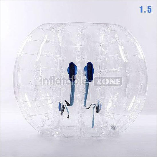 1.5M Clear PVC Bubble Football Soccer - Inflatable-Zone