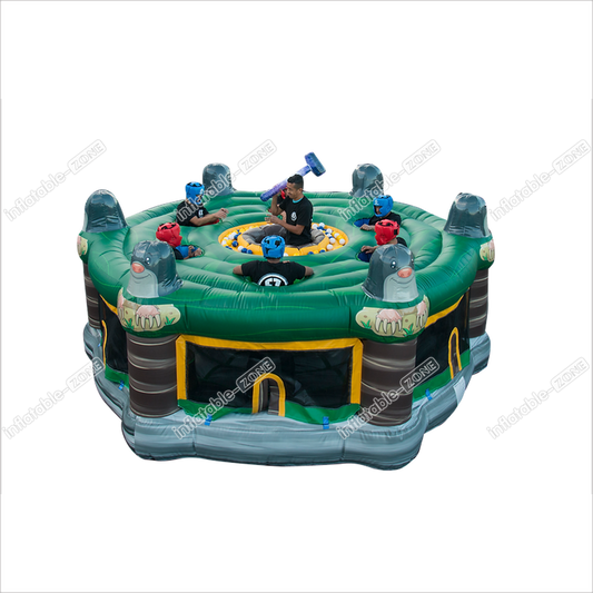 Full Printing Giant Inflatable Whack A Mole Game Life Size Wack A Mole Inflatable Human Whack A Mole - Inflatable-Zone