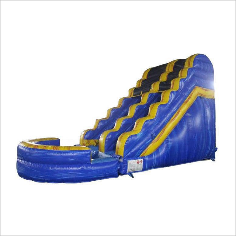 Backyard Blast Water Slide Commercial Fun Bounces Inflatable Waterslide Blow Up Slide And Pool - Inflatable-Zone