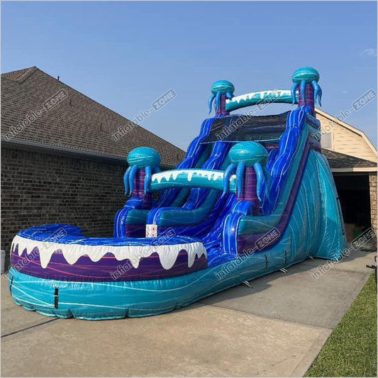 Water Slide Jumping Castle Slip And Inflatables For Adults Near Me Big Blow Up Bounce House Slide - Inflatable-Zone