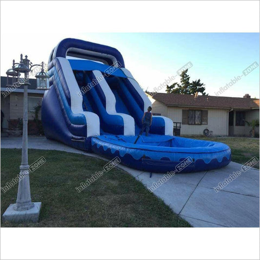 Blow Up Inflatable Pool Slide Airflow Play And Splash Center Happy Inflatable - Inflatable-Zone