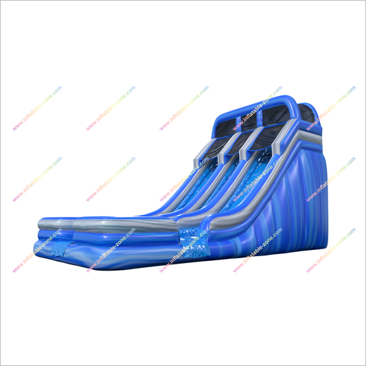 Double Water Slide Inflatable Backyard Entertainment Outdoor Water Inflatables Waterslides Near Me For Rent - Inflatable-Zone