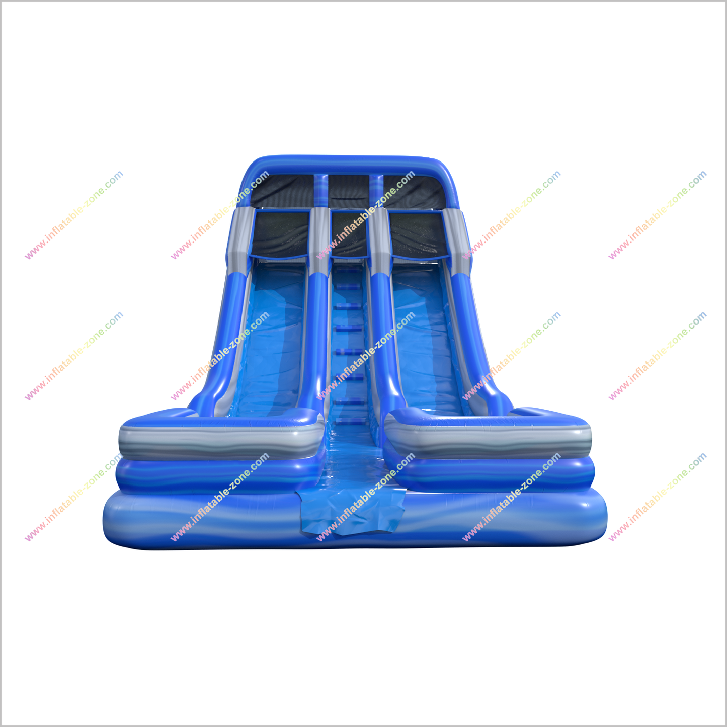 Double Water Slide Inflatable Backyard Entertainment Outdoor Water Inflatables Waterslides Near Me For Rent - Inflatable-Zone