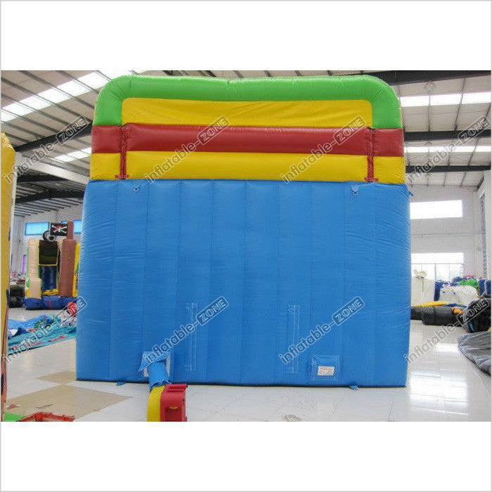 Kindergarten Baby Commercial Inflatable Dry Slides Rutsche Pirate Theme Colourful