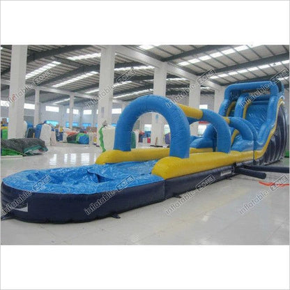 Giant Water Slides Inflatable Slides Water Park Amusement Park Party - Inflatable-Zone
