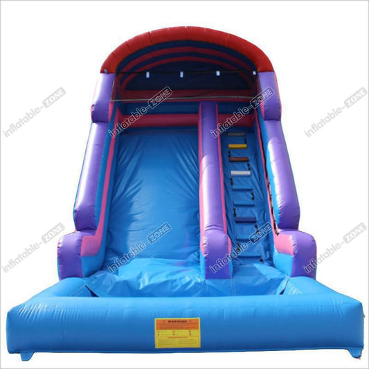 PVC Tarpaulin Colorful Inflatable Game Water Drawer Slide