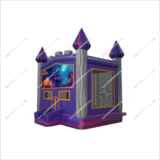 Happy Halloween Pumpkin Inflatable Bouncy Castle Rental Cool Outdoor Toys Bounce And Play Bounce House - Inflatable-Zone