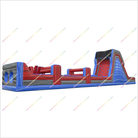 Inflatable Challenge Course Radical Run Inflatable Obstacle Course Bounce House Rentals Near Me - Inflatable-Zone