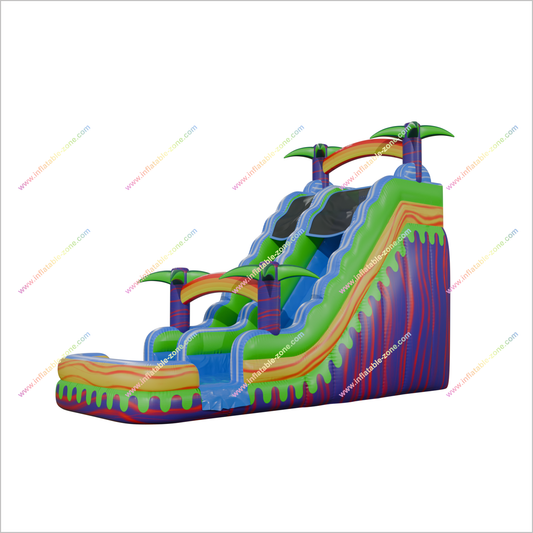 Blow Up Inflatable Water Slide Childrens Outdoor Toys Water Slide Rentals Near Me Inflatable Castle For Pool - Inflatable-Zone