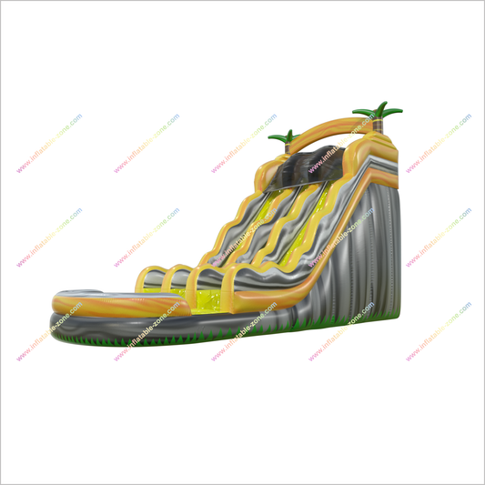 Target Inflatable Water Slide Pool Splash Palm Tree Inflatables Blow Up Water Slide Rental Near Me - Inflatable-Zone