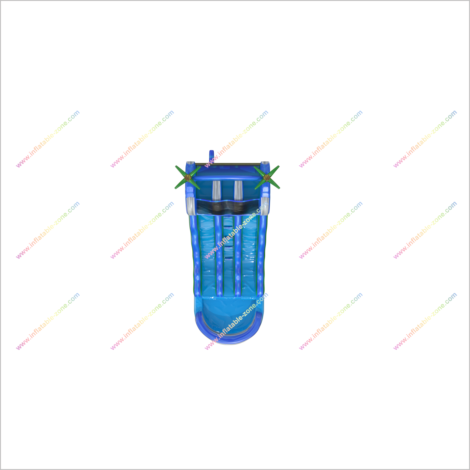 Inflatable Dual Water Slide Commercial Playground Equipment Near Me Water Moon Bounce Inflatable Water Slide Into Pool - Inflatable-Zone