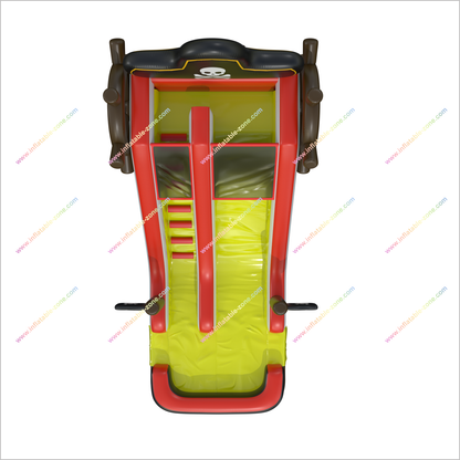 Inflatable Pirate Water Slide Fun Time Entertainment Inflatable Slide Water Pool Blow Up Rentals Near Me - Inflatable-Zone