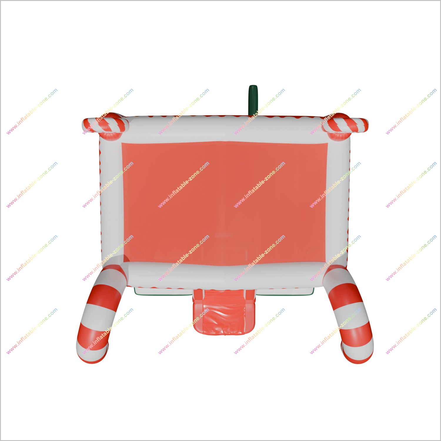 Candy Cane Land Target Inflatable Jumping Castle Christmas Tree And Snowman Bounce House Park Near Me - Inflatable-Zone