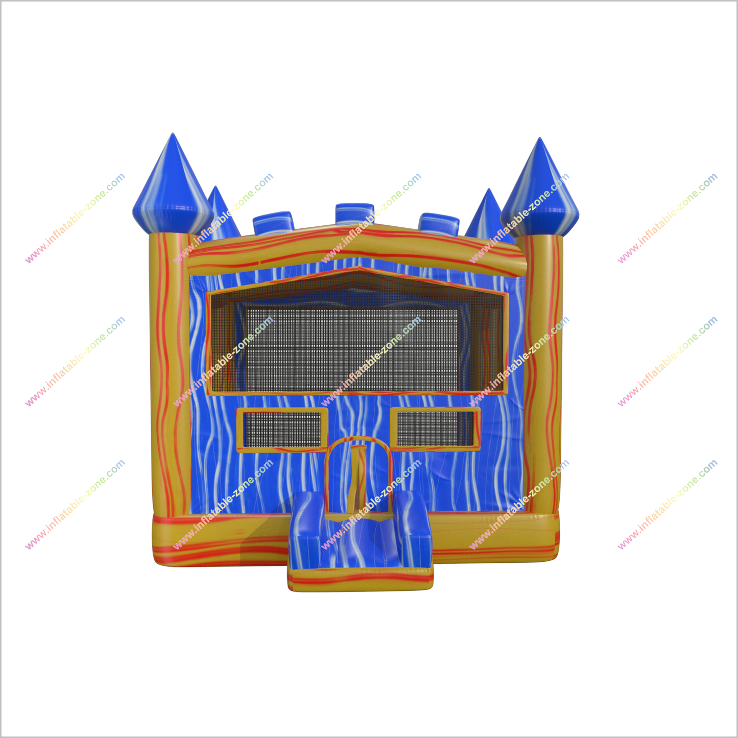 Inflatable Play Equipment Volcano Bounce House Fun Birthday Parties Lava Falls Jumping Castle For Sale - Inflatable-Zone
