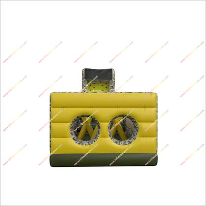 Army Inflatable Assault Course Inflatable Obstacle Race Commercial Inflatable Obstacle Course With Slide - Inflatable-Zone