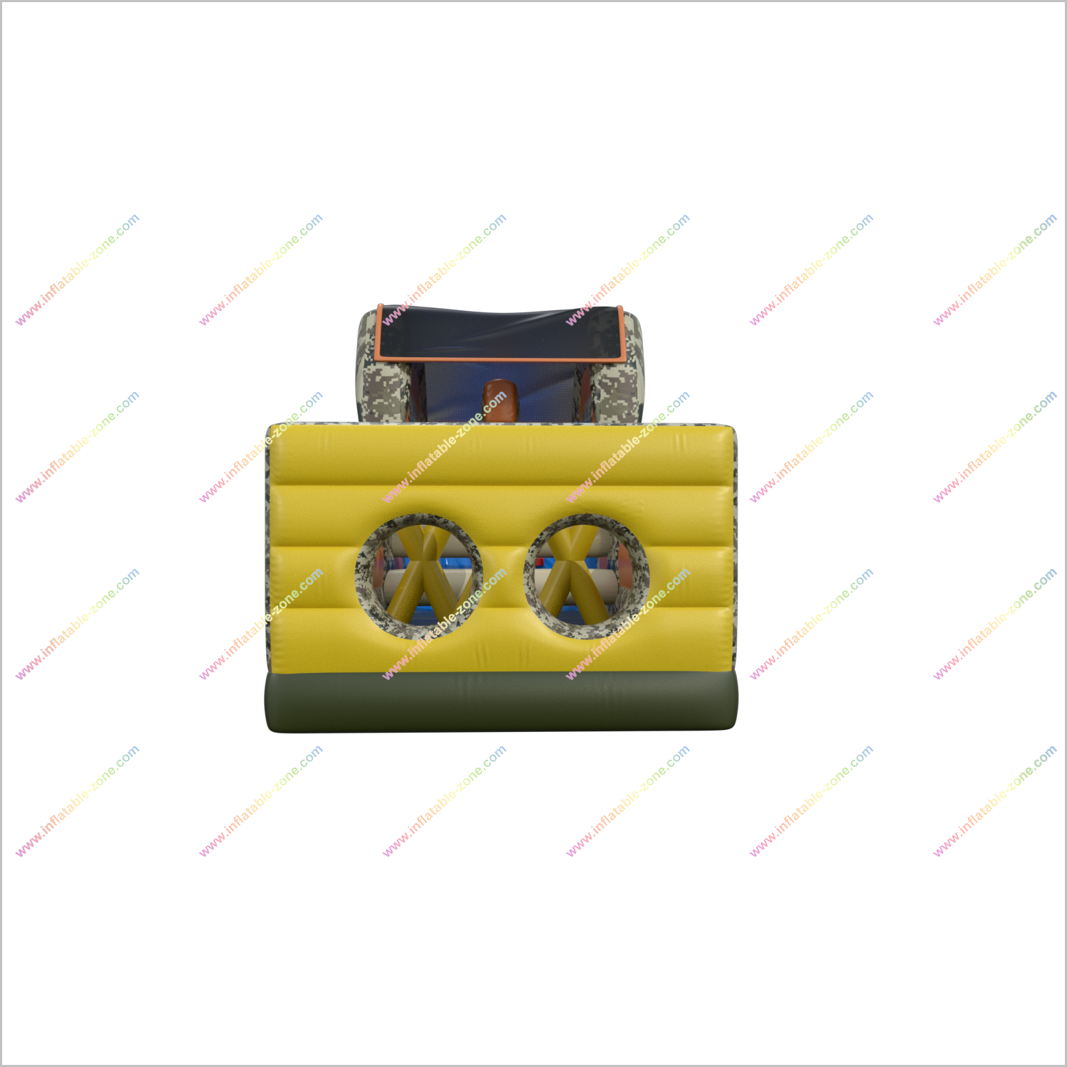 Inflatable Boot Camp Obstacle Course Rental Obstacle Jump House Bouncy Assault Course Hire - Inflatable-Zone