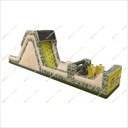 Boot Camp Extreme Challenge Inflatable Obstacle Course Best Backyard Obstacle Course For Adults Outside - Inflatable-Zone